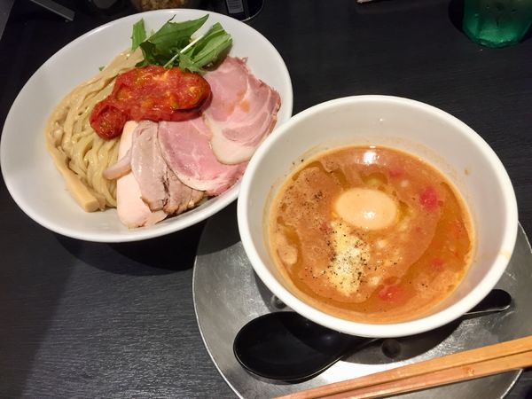 「特製トリュフトマトつけ麺【1200円】」@つけ麺 中華そば アンタイNOODLESの写真