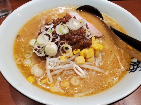 「石狩味噌らーめん」@らーめん石狩 平塚ラスカの写真