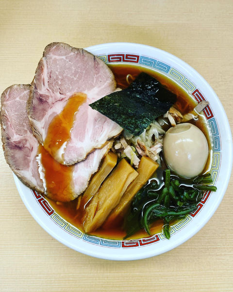 「特製濃口鰮らーめん」@煮干鰮らーめん 圓の写真