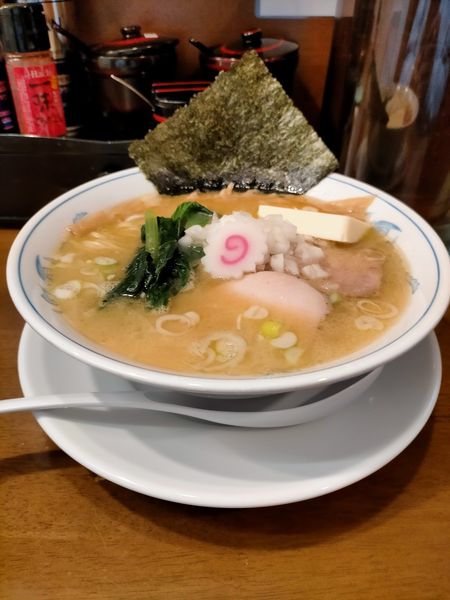 「濃厚鶏塩バターラーメン」@らーめん曳舟の写真