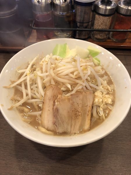 「もやしそば」@つけそば中華そば 山ねこの写真