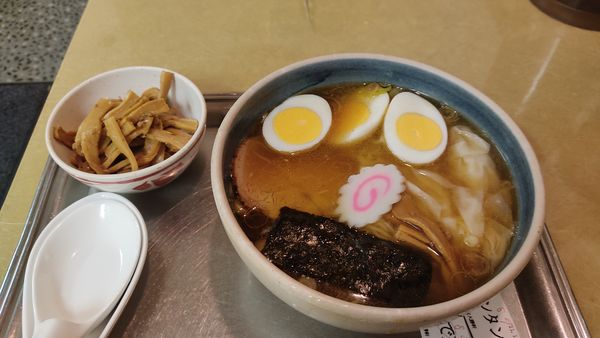 「ワンタン麺　ミニ」@大宮大勝軒の写真