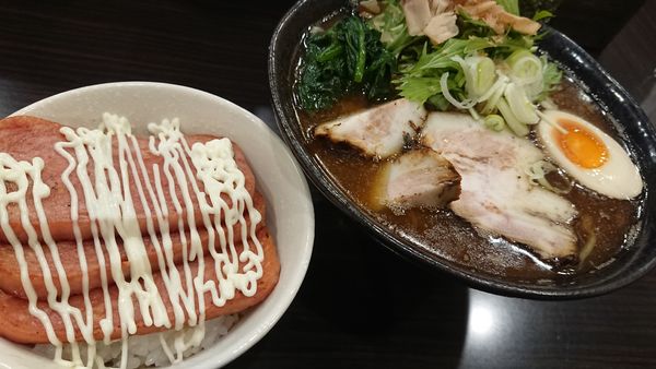 「【限定】豚骨魚介らーめん」@横道の写真