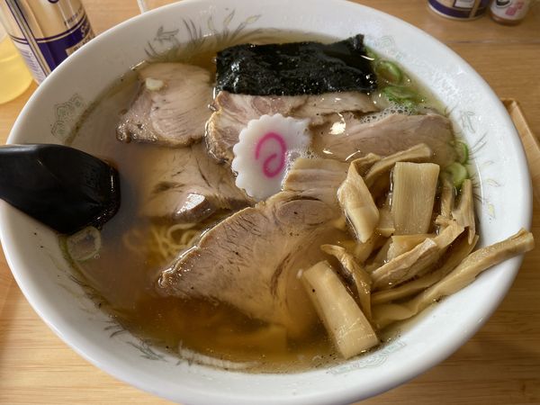 「チャーシュー麺＋メンマ」@すがいの写真