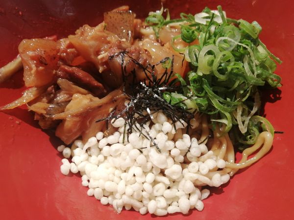 「ぼっかけまぜそば¥850」@三木サービスエリア (下り)の写真