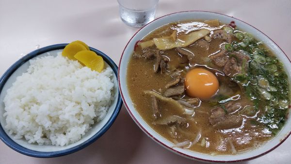 「中華そば　肉入り大」@中華そば いのたに 本店の写真