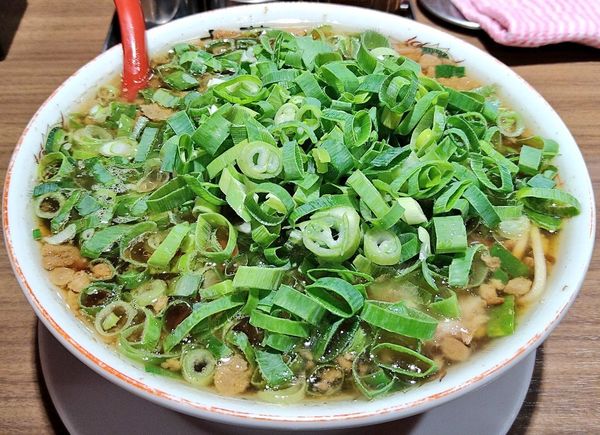 「中華そば＋ネギ増し」@麺や 太華 横浜橋店の写真