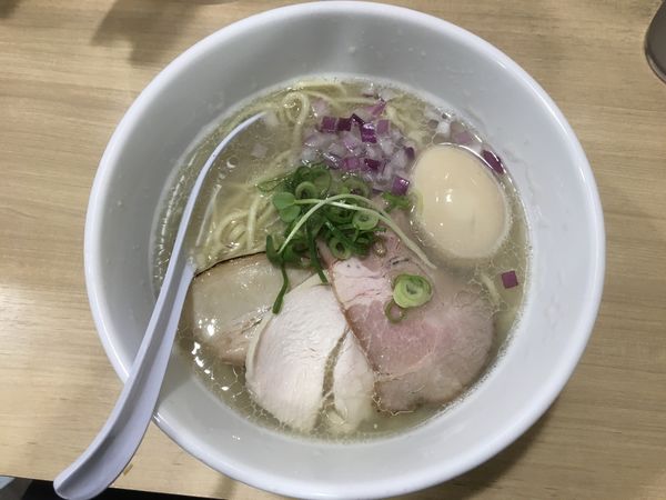 「味玉貝麺 1050円」@貝麺みかわの写真