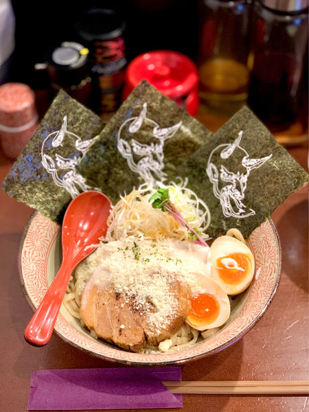 「白鬼スペシャル」@油そば 鬼 -abura noodle Oni- 池袋本店の写真