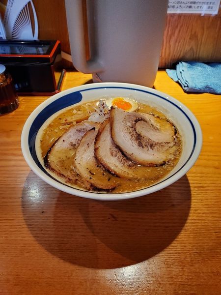 「特製炙りチャーシュー味噌ラーメン@1100」@麺家 喜多楽の写真