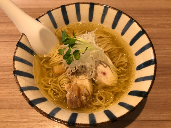 「鶏そば 塩　850円」@麺屋 伊とうの写真