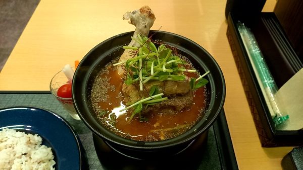 「薬膳スープカレー 赤 チキン＆ポーク」@薬膳スープカレー 8,000,000の写真