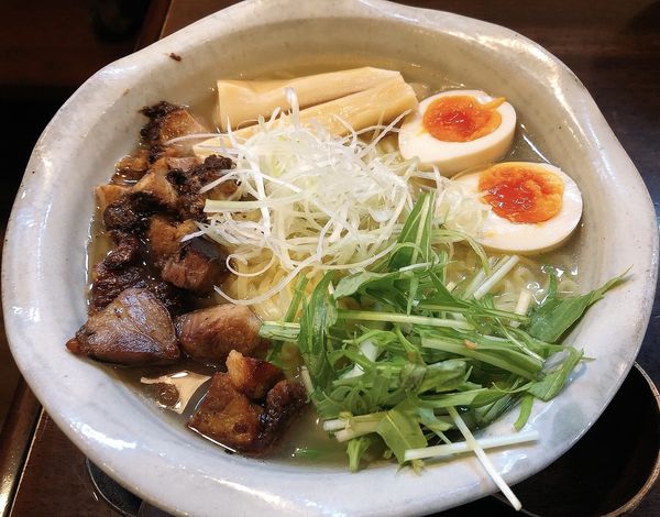 「特製らぁ麺　塩　大盛270g（1200円）」@麺らいけんの写真