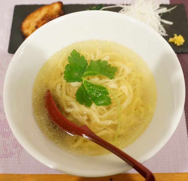 「虎巴徠そば（塩）」@貝出汁 まぜそば 虎巴徠の写真