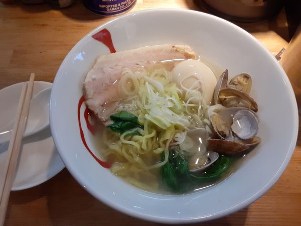 「あさり潮ラーメン」@らーめん 月の兎影の写真