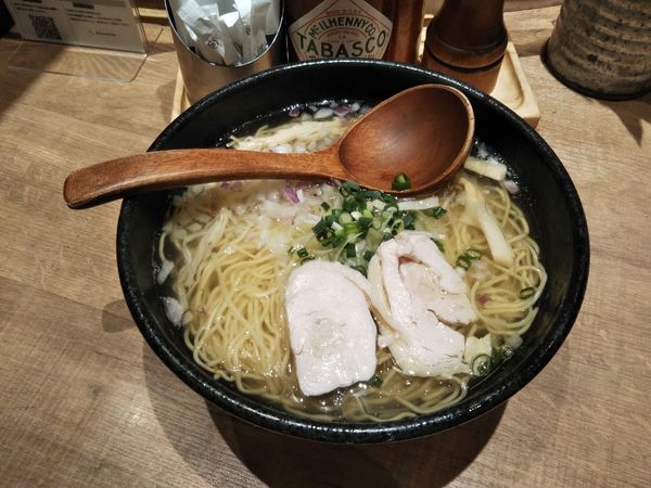 「名古屋コーチン　塩ラーメン」@なご家の写真