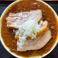 カレーラーメン(チャーシュー入り)