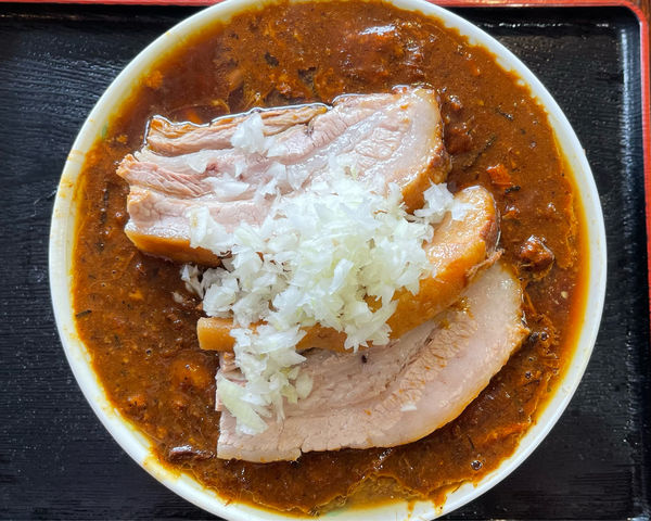 「カレーラーメン(チャーシュー入り)」@福のじの写真