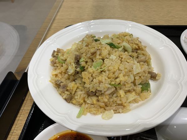 「チャーシューチャーハンと餃子のセット」@東京餃子軒 テラスモール松戸店の写真