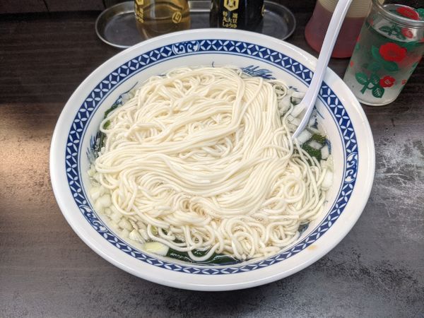 「わかめタンメン　450円」@花水ラオシャン 本店の写真