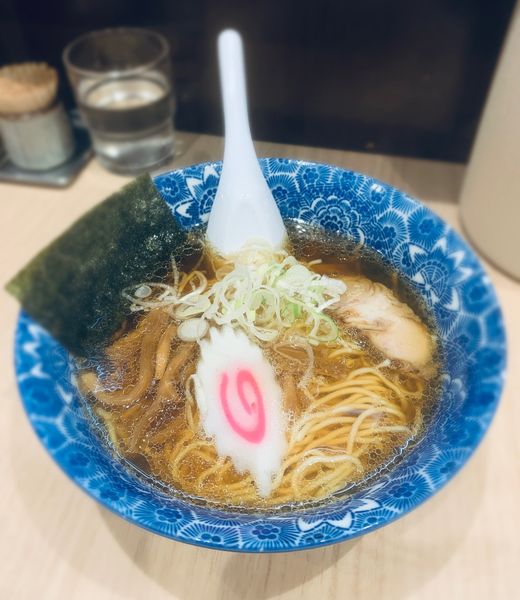 「らーめん（￥450）」@肉厚わんたん麺と手作り焼売 ら麺亭 浅草支店の写真