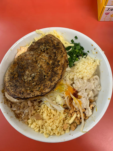 「まぜそば」@らー麺 ぶたのジョーの写真