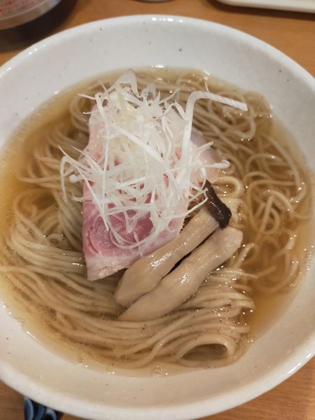 「塩煮干」@自家製麺 TERRAの写真