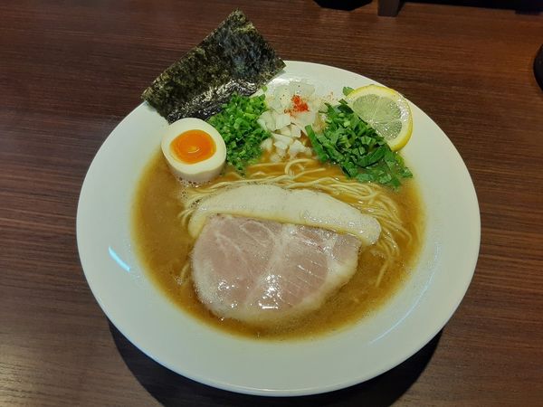 「鯛白湯そば」@らーめん 鞍の写真