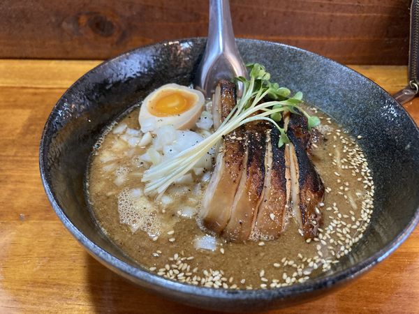 「鳥白湯ラーメン(和風出汁)」@ハラールラーメンINAHOの写真