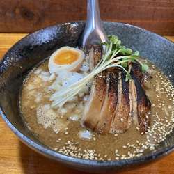 鳥白湯ラーメン(和風出汁)