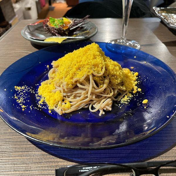 「カラスミ蕎麦」@俺のやきとり 蒲田の写真