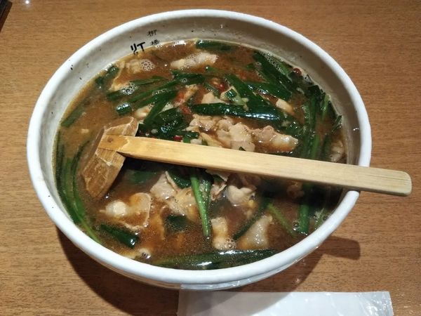 「ニラニンニク柳麺」@江南 柳橋本店の写真