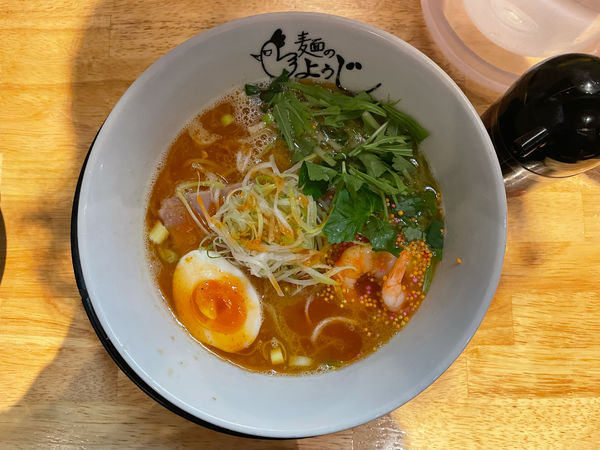 「海老白湯」@麺のようじの写真