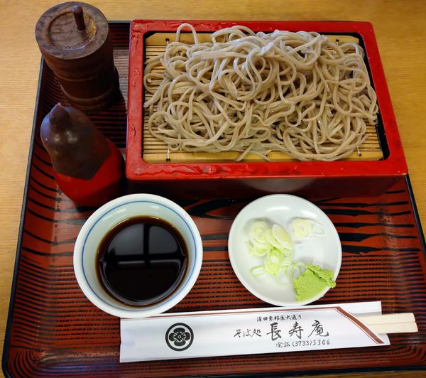 「もり（650円）＋手打蕎麦変更（100円）」@長寿庵の写真