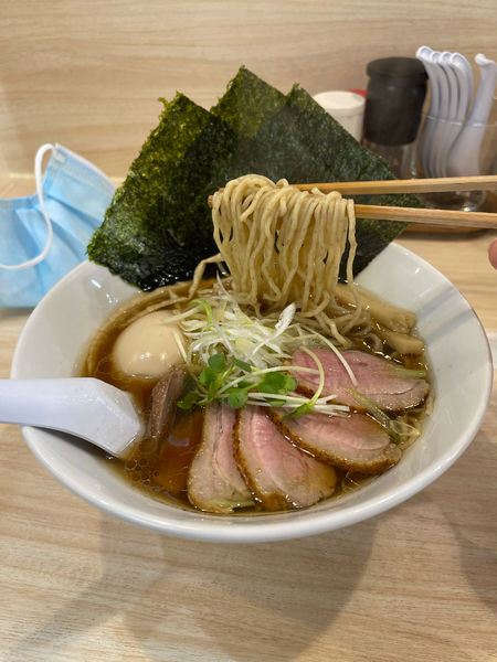 「特製鴨だし醤油 1100円」@麺堂にしきの写真