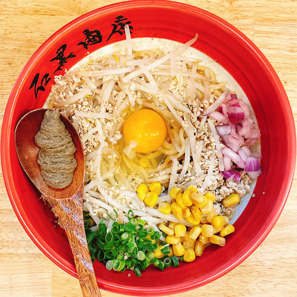 「蟹みそまぜそば」@濃厚蟹みそラーメン 石黒商店 渋谷店の写真