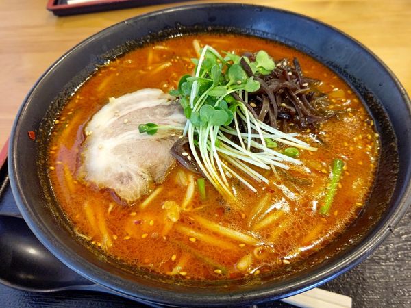 「地獄らーめん(二丁目・並盛)900円」@地獄ラーメン 大勝園の写真