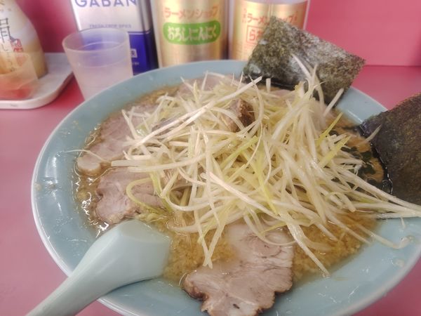 「ネギ味噌チャーシュー麺中盛り」@ラーメンショップ ふれあい通り店の写真