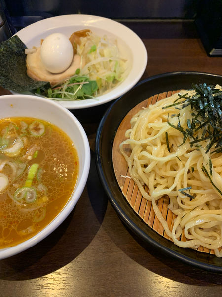 「得醤油つけ麺DX」@昌平ラーメン 成子坂店の写真