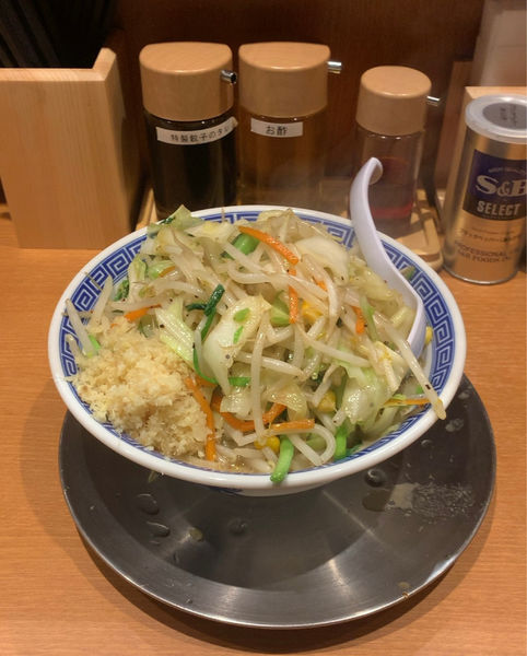 「タンメン 生姜ダブル」@タンメン トナリ 稲毛山王店の写真