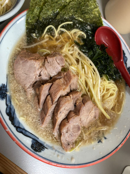 「ネギチャーシュー麺+ミニネギ丼」@ラーメンショップ 122号騎西店の写真