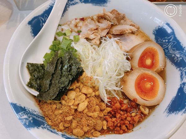 「カレーまぜそば【限定Ｂ】」@麺屋 扇 SENの写真