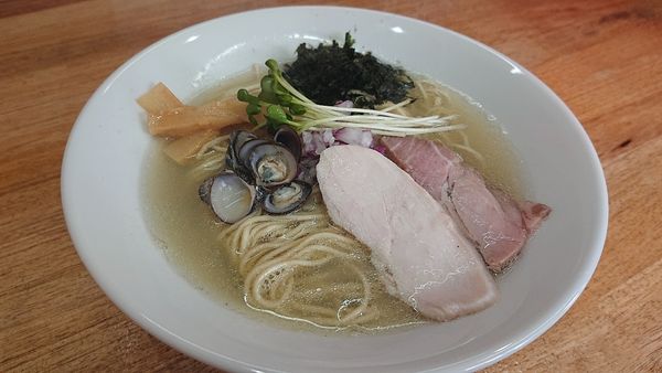 「しじみ蕎麦 塩 850円」@しじみ中華蕎麦 イツ花の写真