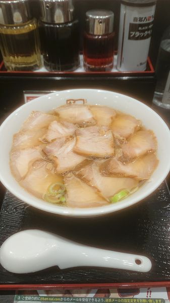 「焼豚ラーメン」@喜多方ラーメン 坂内 大森東口店の写真