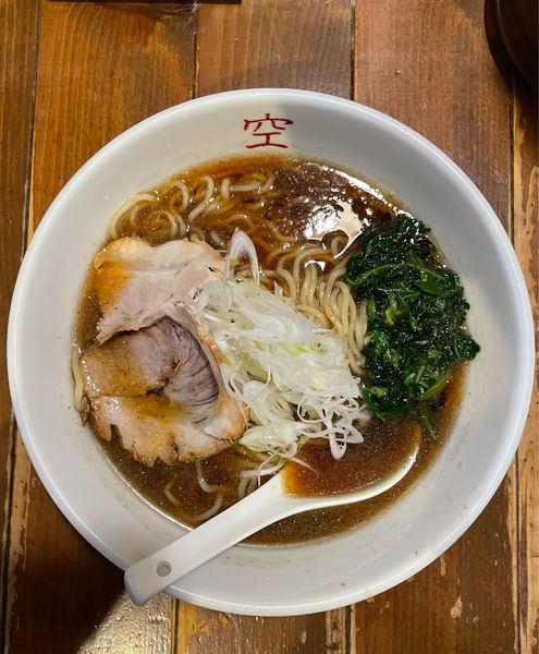 「しょうゆらーめん」@麺屋 空の写真