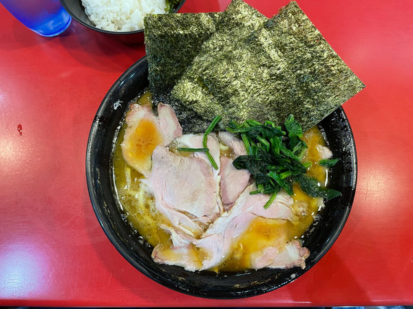 「中盛チャーシューメン」@家系総本山 ラーメン吉村家の写真