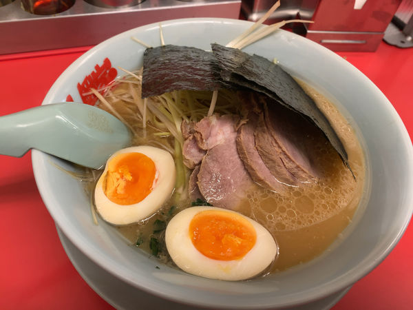 「ネギチャーシューメン」@ラーメン山岡家 千葉鎌ヶ谷店の写真