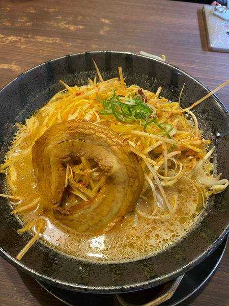 「江戸味噌ラーメン&辛ネギ」@江戸味噌ラーメン 二代目てらッちょの写真