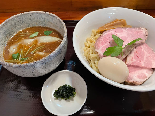 「特製つけそば1200円」@中華そば 陽なたの写真