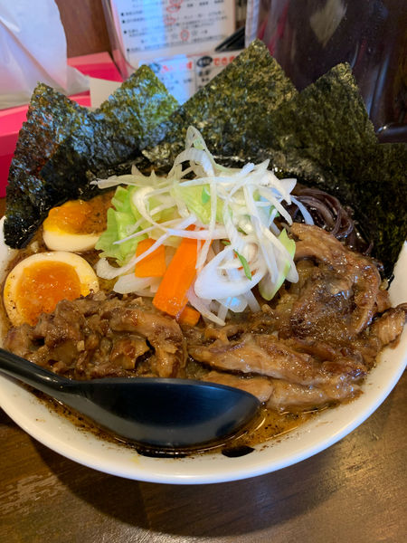 「マル得おっぺしゃんらーめん(ﾊﾞﾗ先ﾁｬｰｼｭｰ)」@熊本らーめん おっぺしゃん 本店の写真